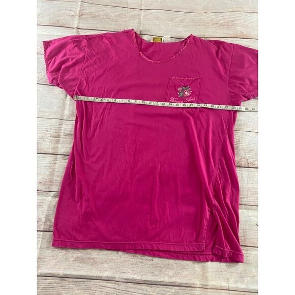 Victoria Secret GOLD LABEL Women's Pink Embroidered Night Shirt - M/L - Picture 5 of 8